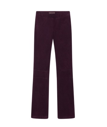 VELVET PANTS REGULAR brillant des détails fins