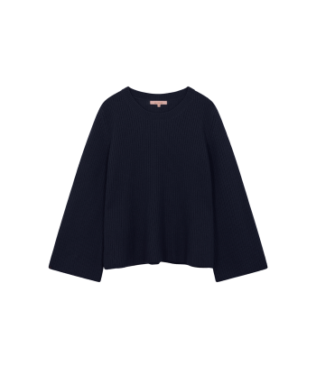 SWEATER FLARE NERO NAVY vous aussi creer 