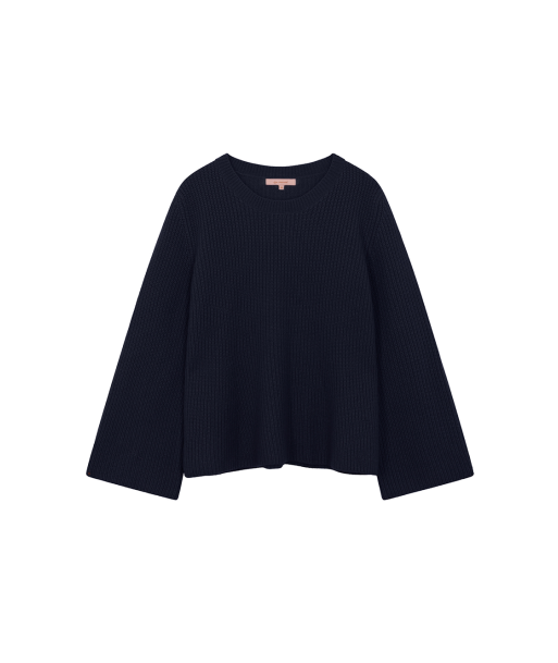 SWEATER FLARE NERO NAVY vous aussi creer 