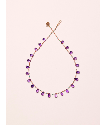 WINFIELD AMETHYST AND AMAZONITE NECKLACE Par le système avancé 