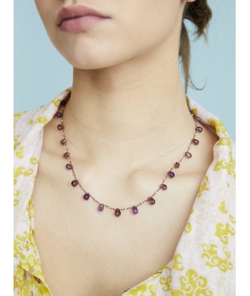 WINFIELD AMETHYST AND AMAZONITE NECKLACE Par le système avancé 