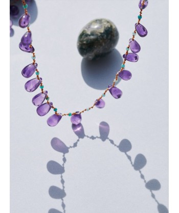 WINFIELD AMETHYST AND AMAZONITE NECKLACE Par le système avancé 