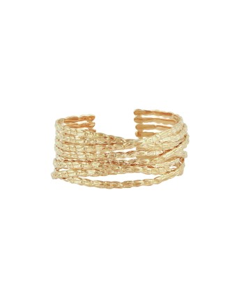 SMALL GOLD LIANE CUFF BRACELET livraison gratuite