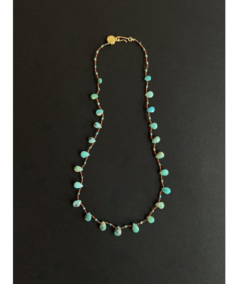 COLLIER POWHATAN TURQUOISE est présent 