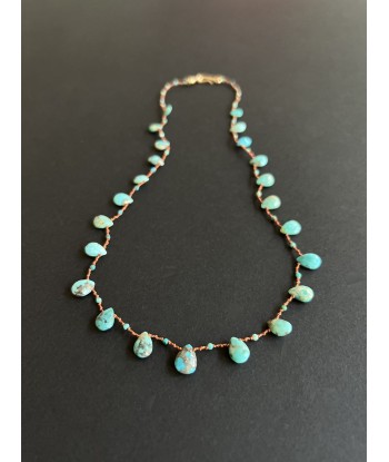 COLLIER POWHATAN TURQUOISE est présent 