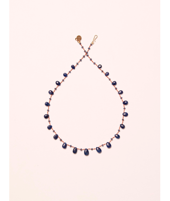 COLLIER COCOPLUM DROPS & BEADS SAPHIR BLEU 50% de réduction en Octobre 2024