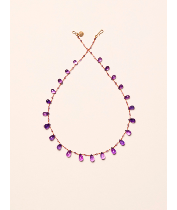 NECKLACE NECKLACE AMETHYSTE l'évolution des habitudes 