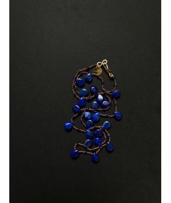 COLLIER CANYON LAPIS LAZULI pas cher 