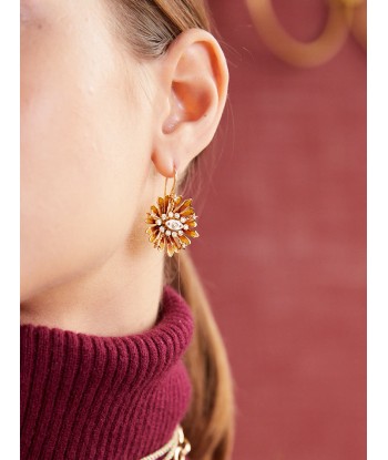 YELLOW FLOWER EARRING l'évolution des habitudes 