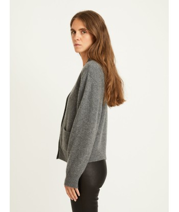 CARDIGAN LOU THUNDER GREY en ligne des produits 