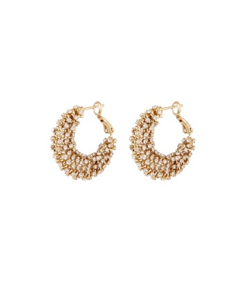 IZZIA STRASS HOOPS SMALL MODEL JUSQU'A -70%! 