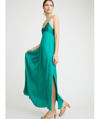 EMERALD CREPON DRESS Voir les baskets