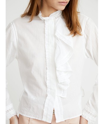 BELLA SHORT BLOUSE WITH JABOT ouvre sa boutique