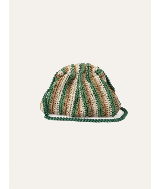 GREEN CROCHET MINI GAME BAG en ligne des produits 