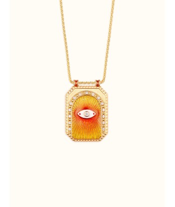 EYE PROECT ORANGE SCAPULAR NECKLACE en ligne