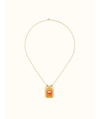 EYE PROECT ORANGE SCAPULAR NECKLACE en ligne