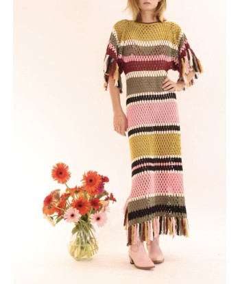 ENRICO LONG CROCHET DRESS Par le système avancé 