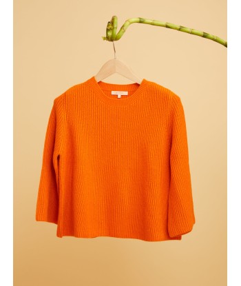 PULL FLARE ORANGE pas chere