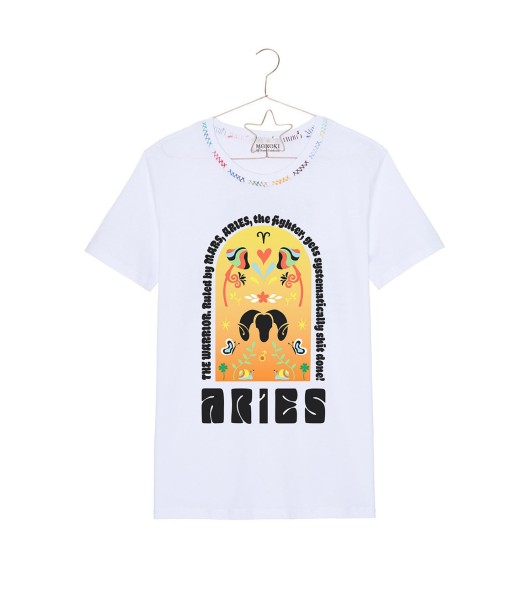 TEE SHIRT ASTRO BLANC ARIES 50-70% off 