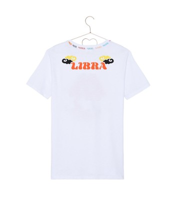 TEE SHIRT ASTRO BLANC LIBRA basket pas cher