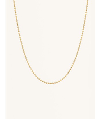 BALL CHAIN 42 CM YELLOW GOLD Voir les baskets