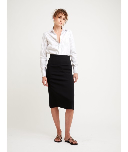 STRETCH CADY PENCIL Skirt le des métaux précieux