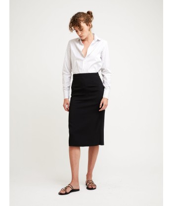 STRETCH CADY PENCIL Skirt le des métaux précieux