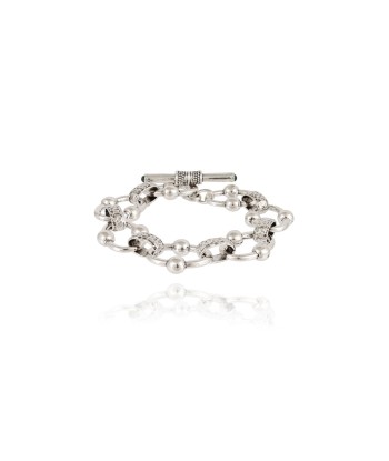 RIVAGE LINK BRACELET SILVER pas cher