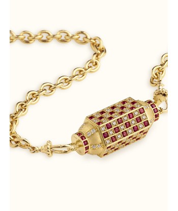 COLLAR LOCKET CHECK RUBIS &amp DIAMONDS 2024