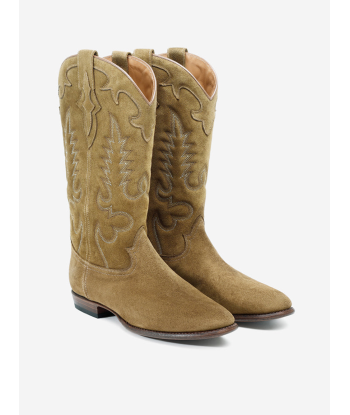 SATIAG MIDNIGHT BOOTS IN DAIM CamEL 2023