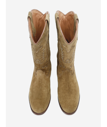 SATIAG MIDNIGHT BOOTS IN DAIM CamEL 2023