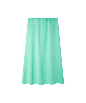 SATIN SkIRT LINGE Green 50% de réduction en Octobre 2024