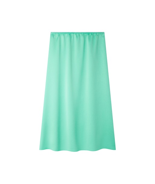 SATIN SkIRT LINGE Green 50% de réduction en Octobre 2024