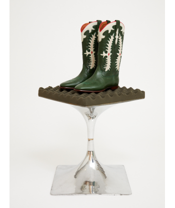 SANTIAG MIDNIGHT TEXAS DARK GREEN BOOTS paiement sécurisé