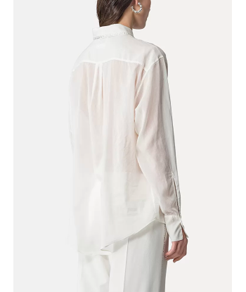 OVERSIZE SHIRT WITH RHINESTONES Véritable concentré