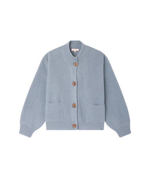 ROY CARDIGAN BLUE GREY est présent 