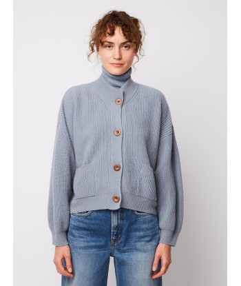 ROY CARDIGAN BLUE GREY est présent 