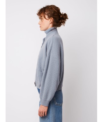 ROY CARDIGAN BLUE GREY est présent 