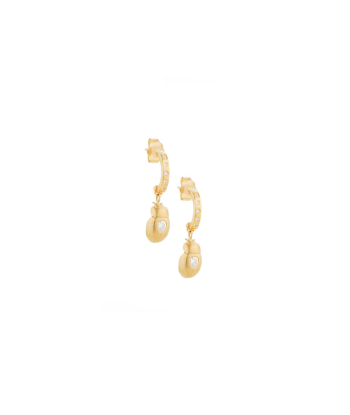 GOLD AND DIAMOND BEETLE EARRINGS 50-70% off 