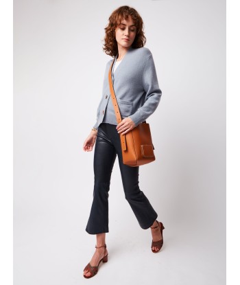 LOU CARDIGAN BLUE GREY pas cher