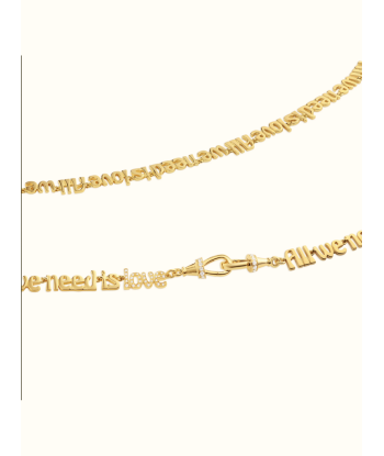 60CM ALL WE NEED IS LOVE CHAIN offre 