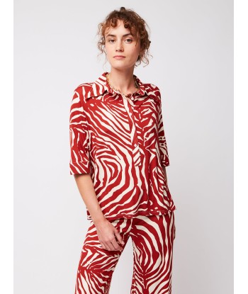 LAUREN ZEBRA BLOUSE chez Cornerstreet bien 