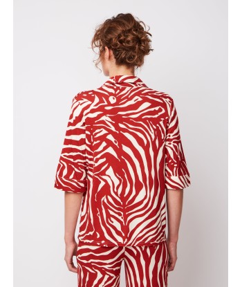 LAUREN ZEBRA BLOUSE chez Cornerstreet bien 