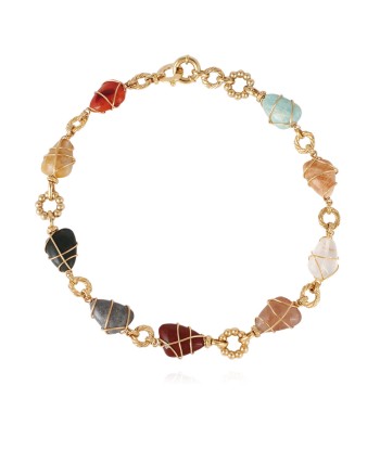 RAINBOW MULTICOLORES NECKLLOR soldes