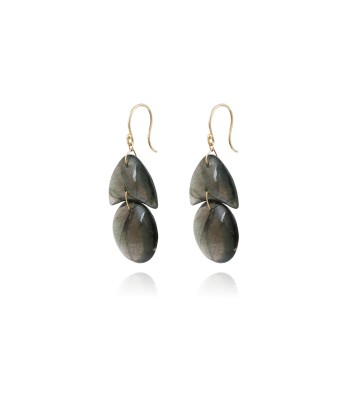 SMALL TREE LABRADORITE EARRINGS outlet