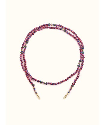 LONG BLACK & PINK MAULI BEADS 50% de réduction en Octobre 2024