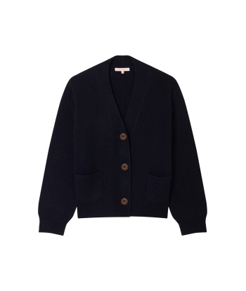 CARDIGAN LOU NERO NAVY outlet