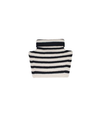 COL GRACE STRIPES NAVY WHITE la livraison gratuite