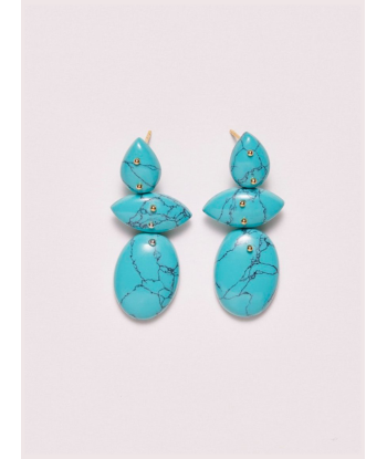 TURQUOISE AVALON EARRINGS Dans la société mordern