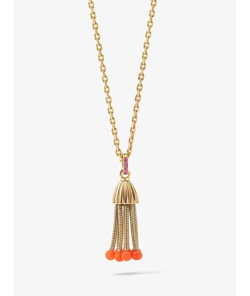 POLPO FORCAT NECKLACE CORAL BEADS 2024